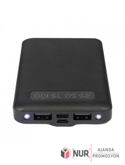 El Fenerli 10000 mAh Dijital Göstergeli Powerbank